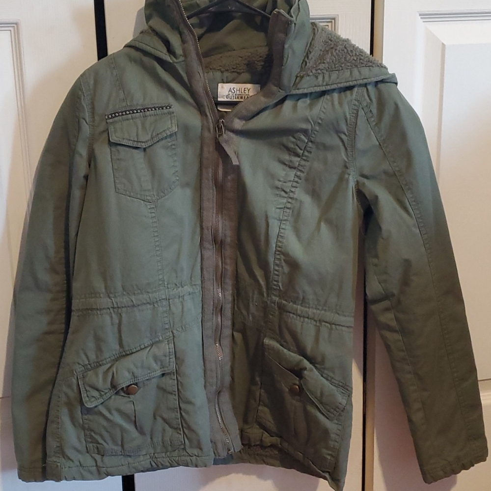 Ashley outerwear sherpa coat